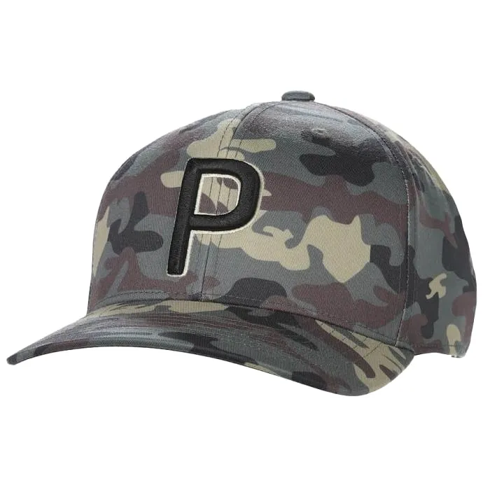 Puma Men's Camo Pattern Snapback Cap