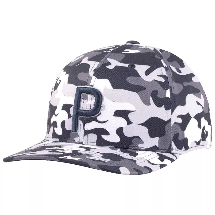 Puma Men's Camo Pattern Snapback Cap