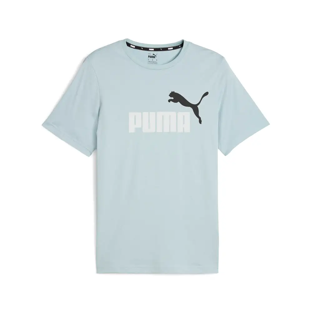 Puma Men's Essentials 2 Color Logo Tee