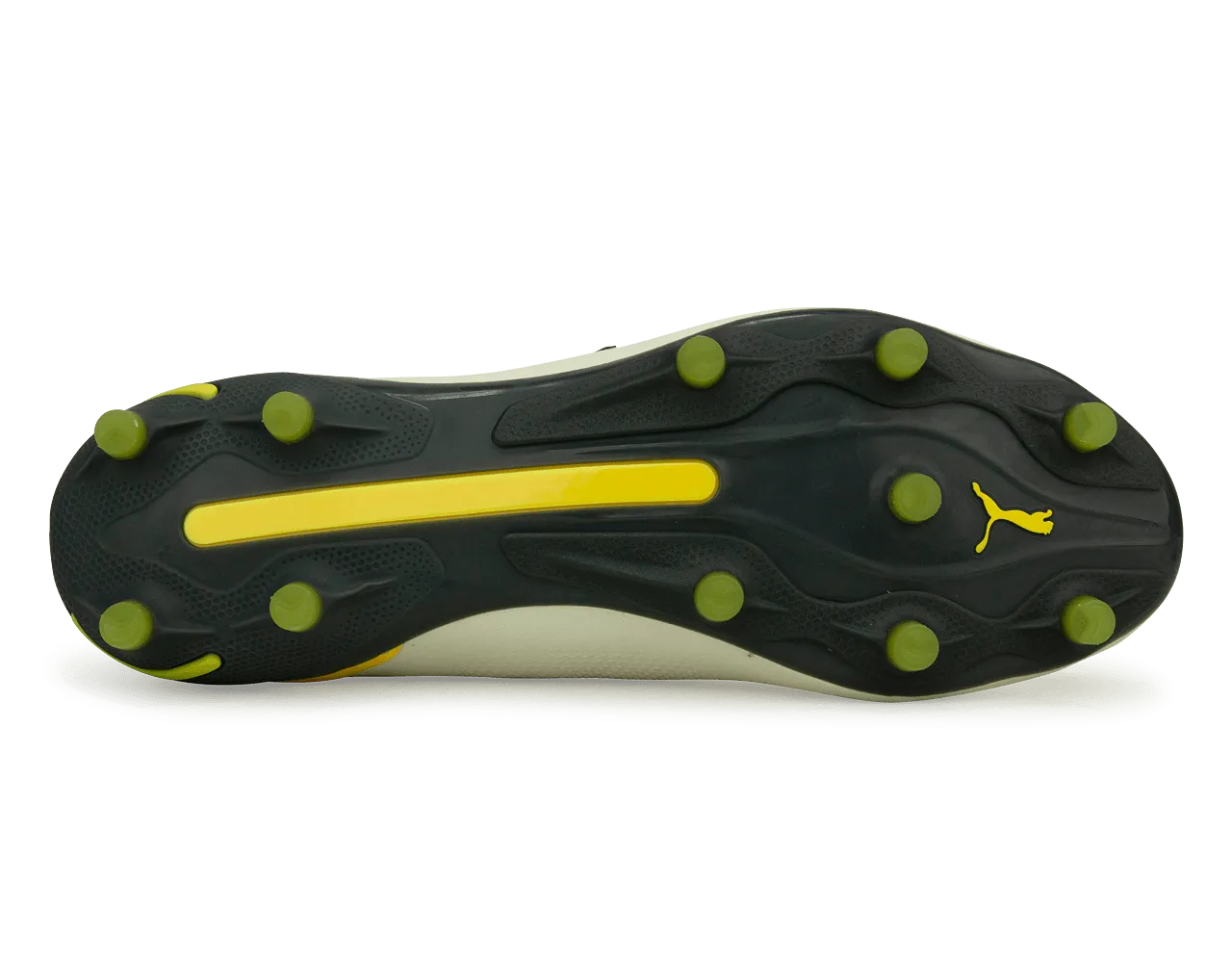 PUMA Men's King Ultimate FG/AG Alpine Snow/Asphalt Yellow