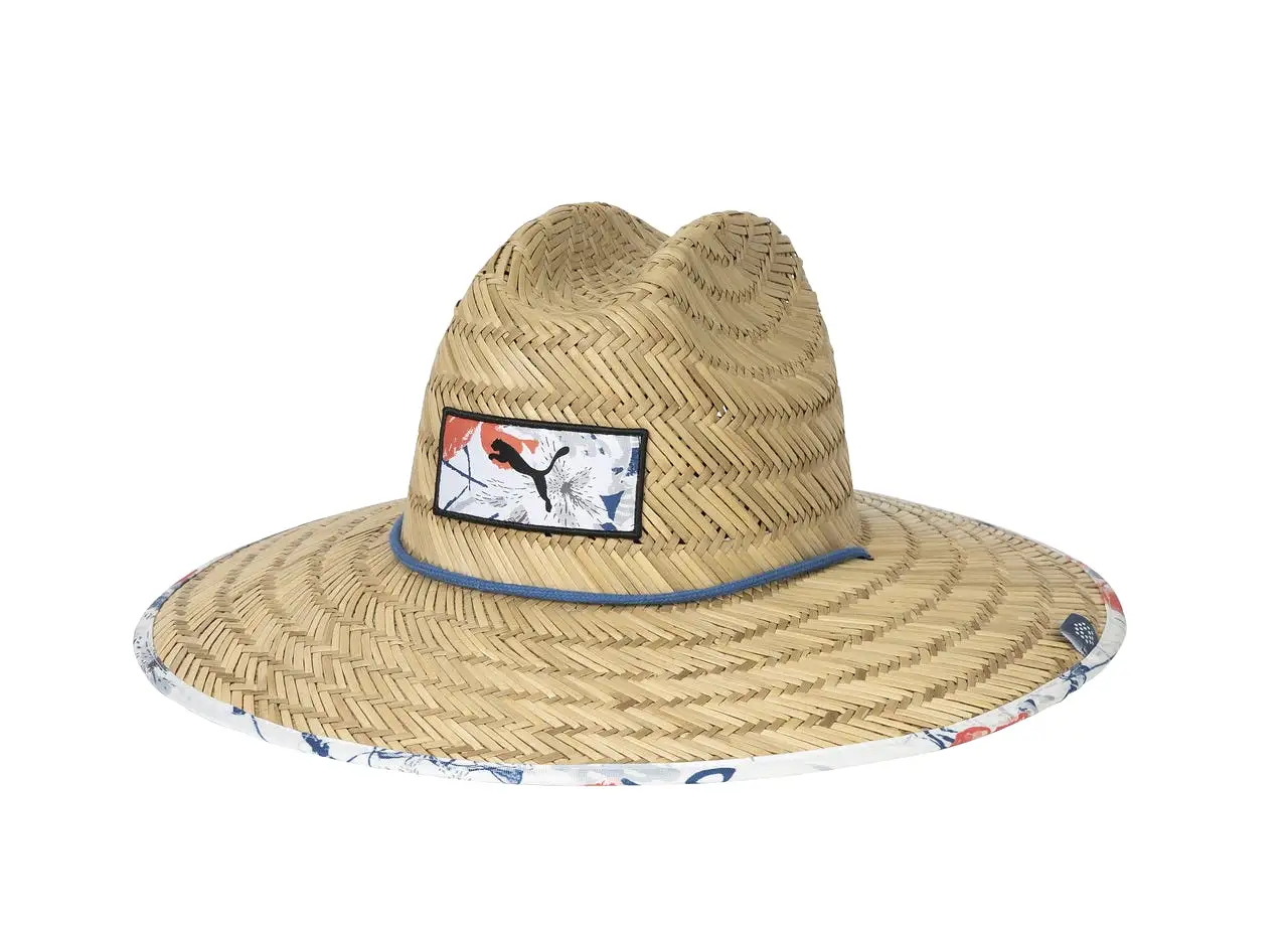 Puma Men's Straw Sunbucket Golf Hat