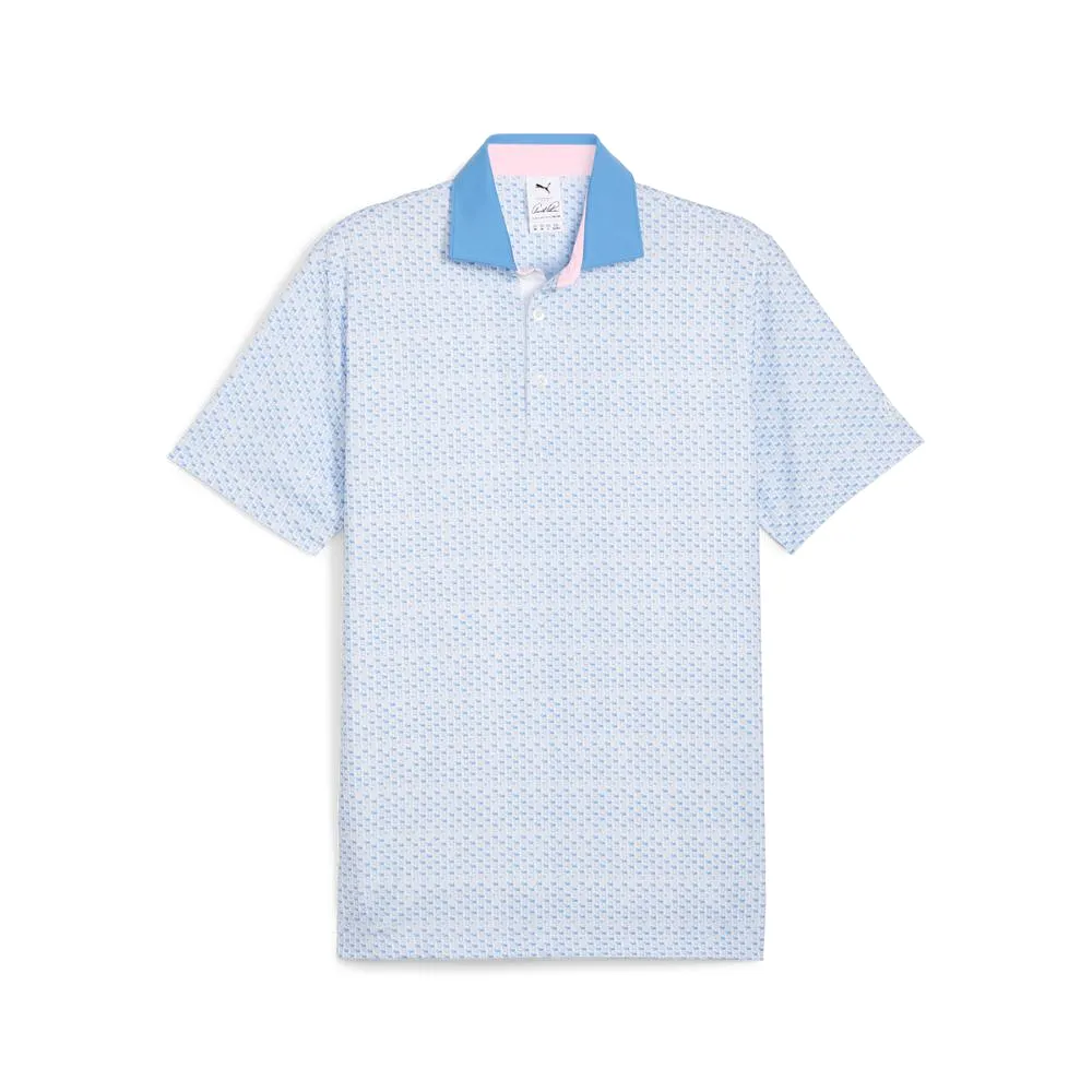 Puma Men's X AP MATTR Iced Tea Golf Polo