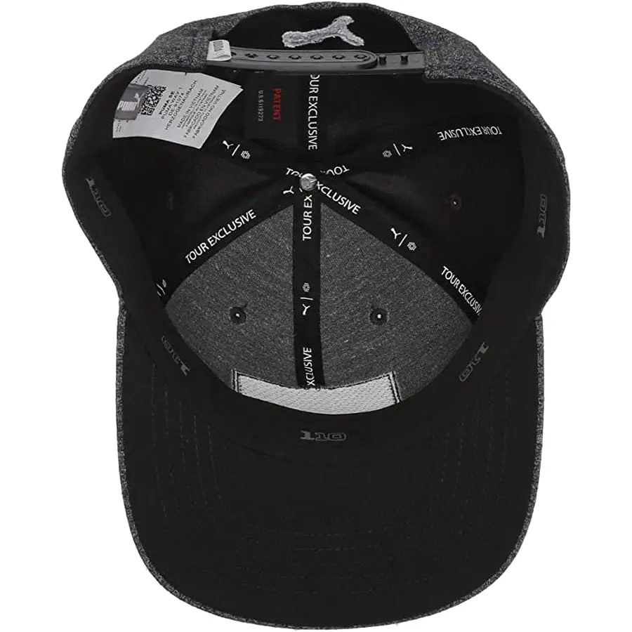 Puma Utility Patch 110  Men's Snapback Golf Cap - Black