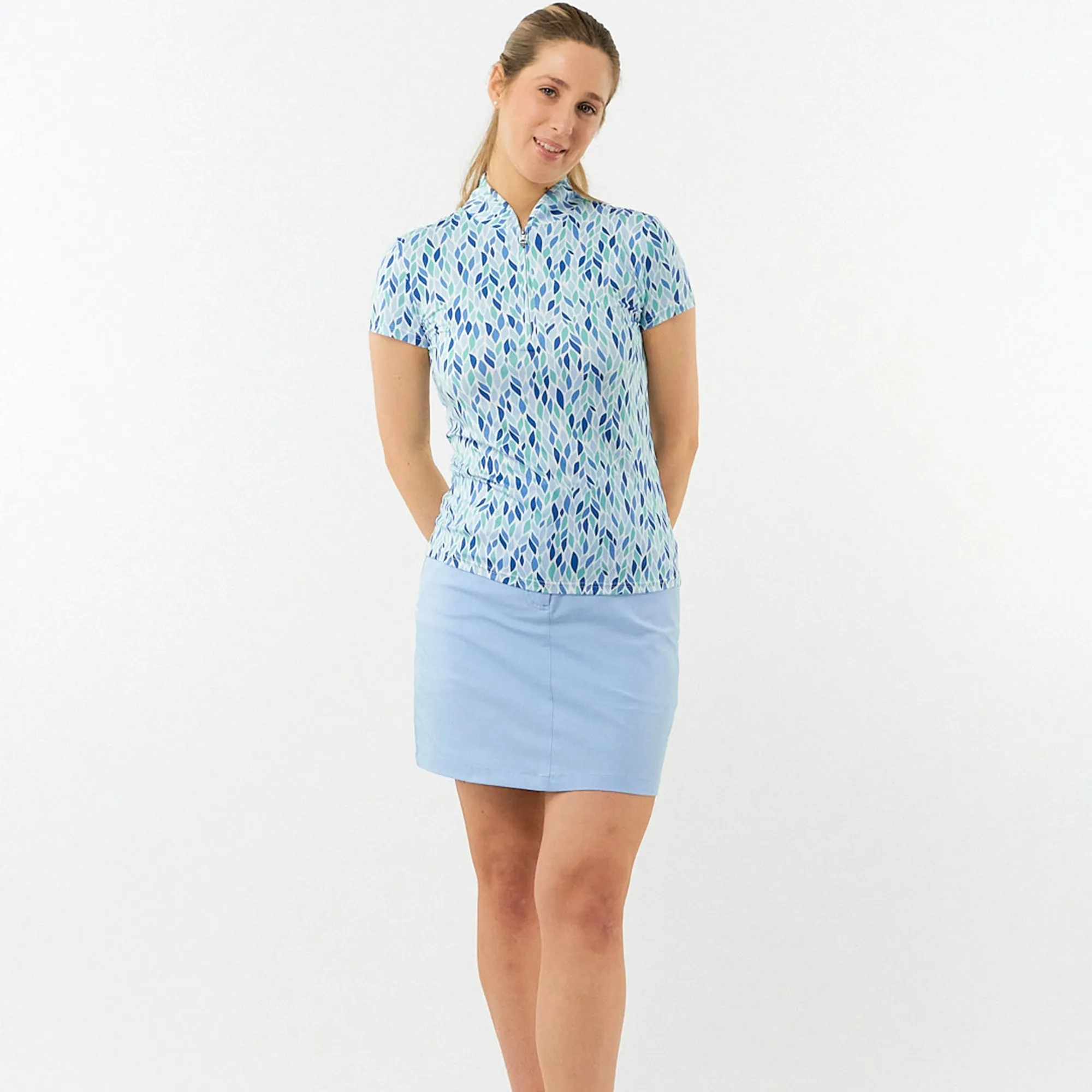 Pure Golf Rise Ladies Golf Polo Shirt Willow