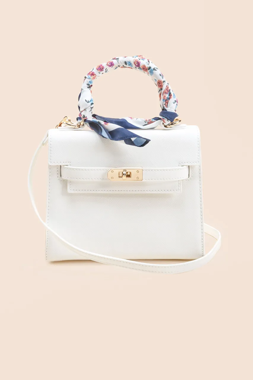 Rebecca Bandana Structured Mini Satchel