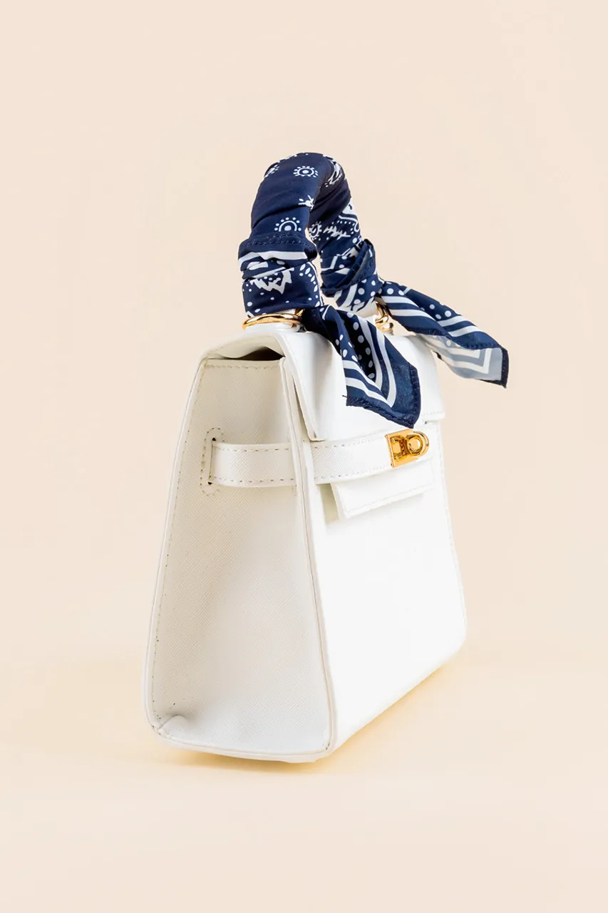 Rebecca Bandana Structured Mini Satchel