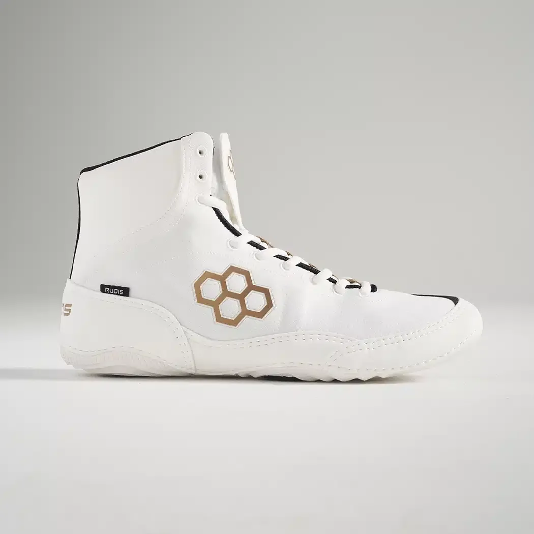 Rudis COLT 2.0 YOUTH WRESTLING SHOE WHITE GOLD