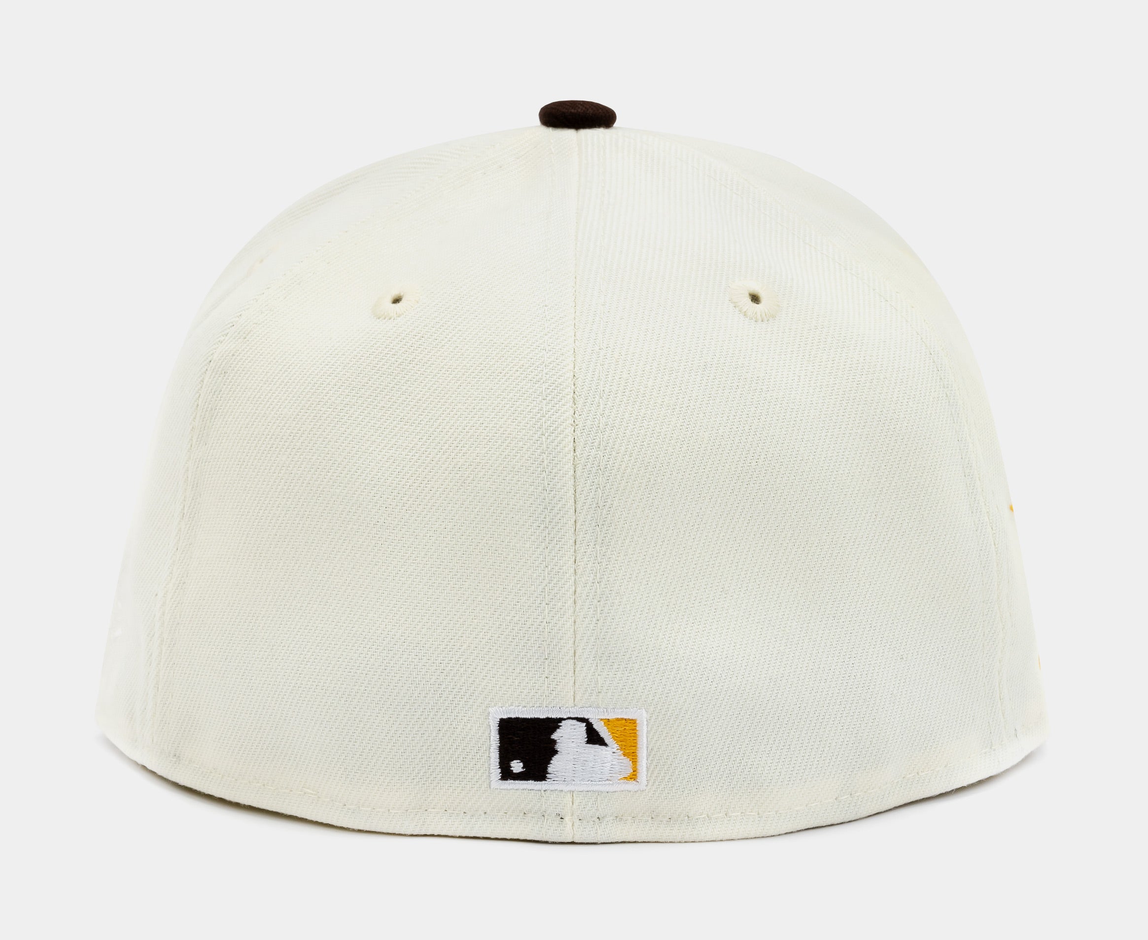 Shoe Palace Exclusive San Diego Padres at the Park 59Fifty Mens Fitted Hat (White/Brown)