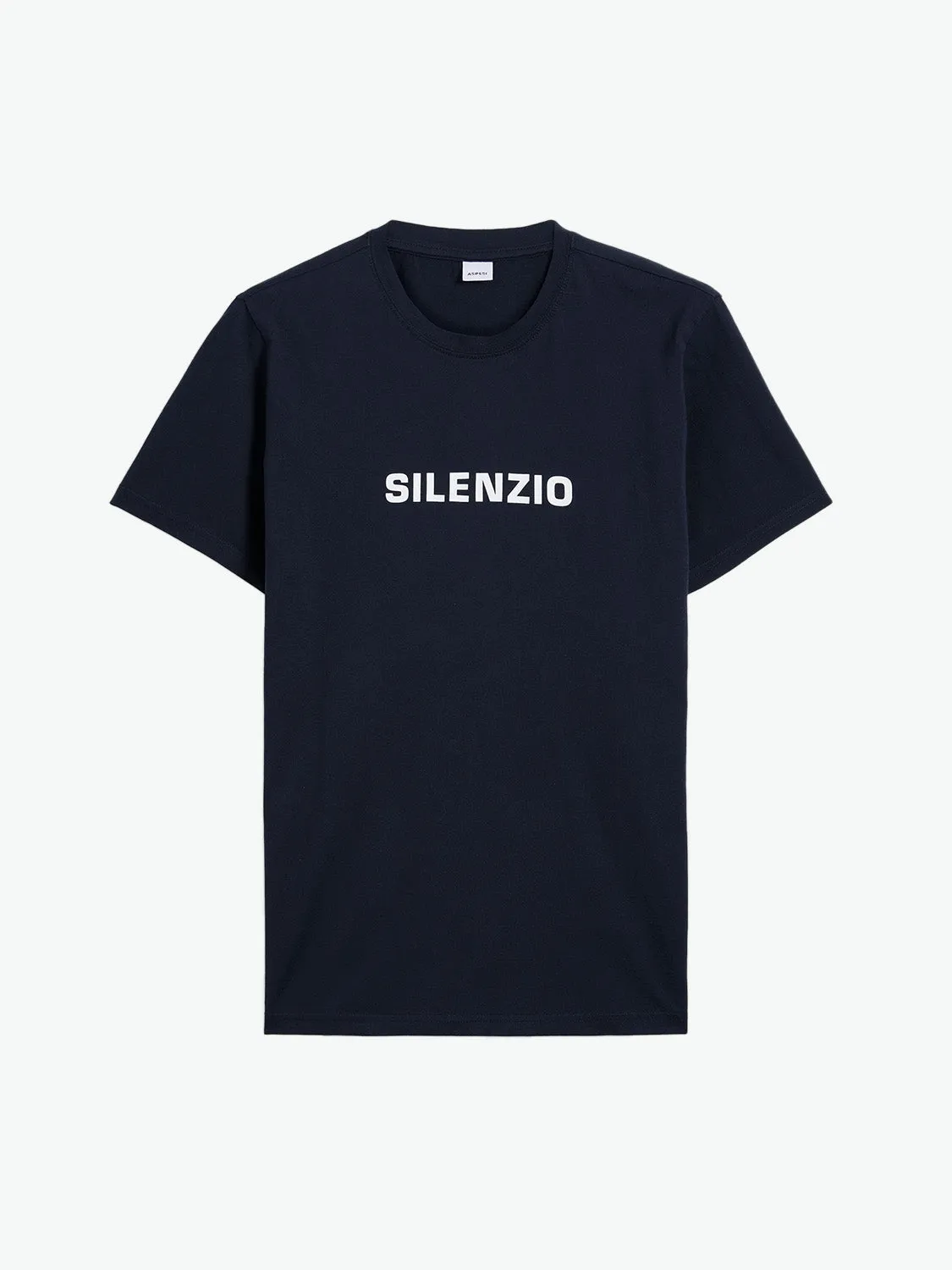 Silenzio Short Sleeve T-shirt Navy