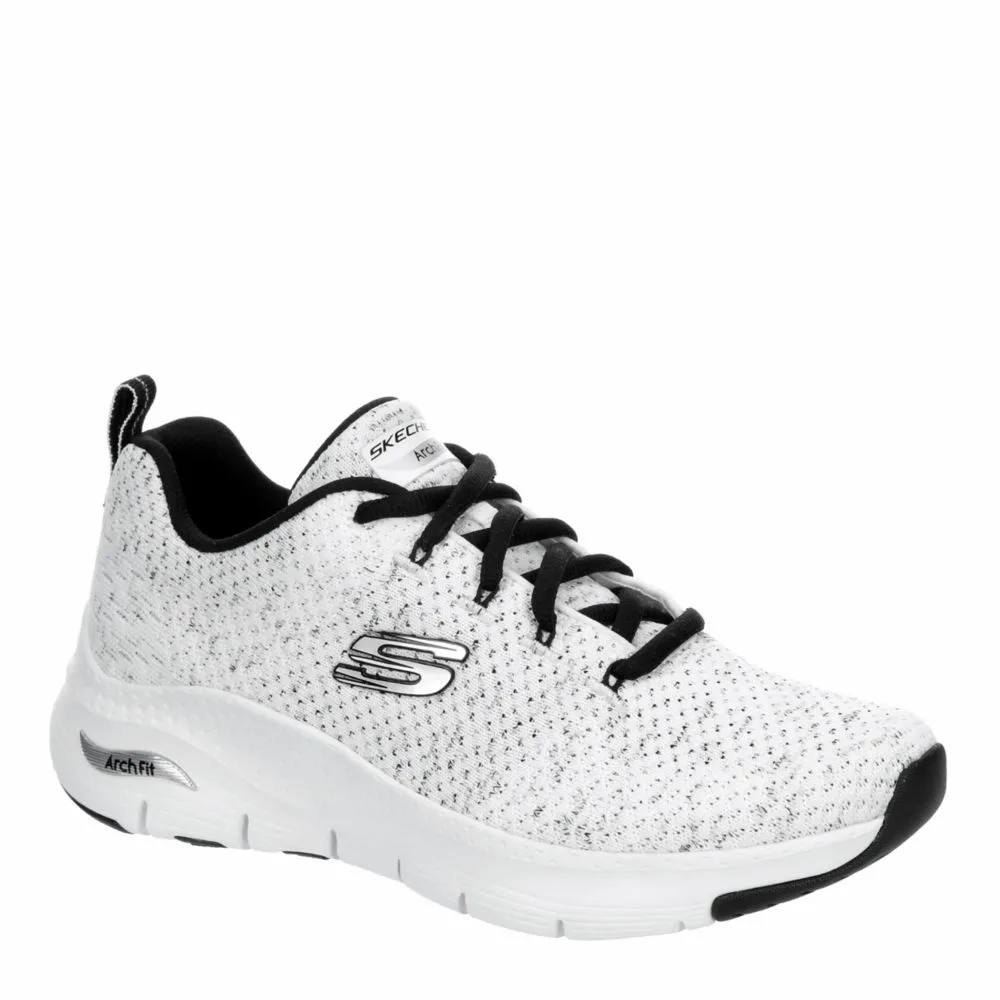 SKECHERS  WOMENS ARCH FIT GLEE FOR ALL RUNNING SHOE