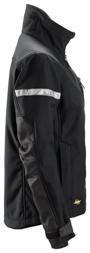 Snickers 1207 AllroundWork, Women's Softshell Jacket - Black