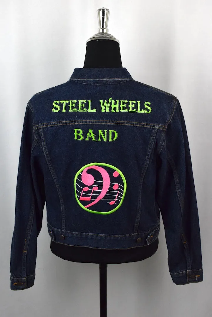 Steel Wheelers Band Denim Jacket