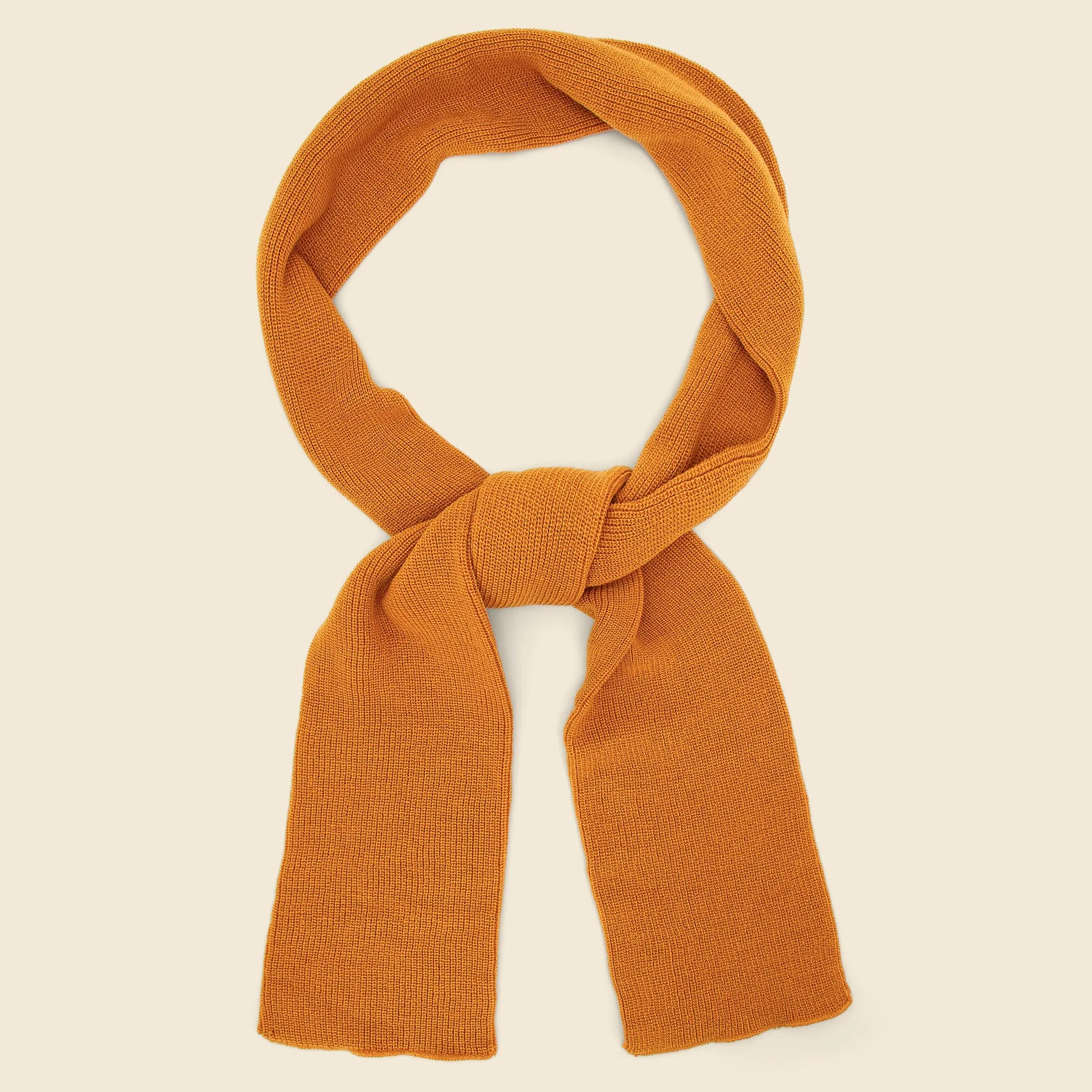 Stole Sock Scarf - Yellow