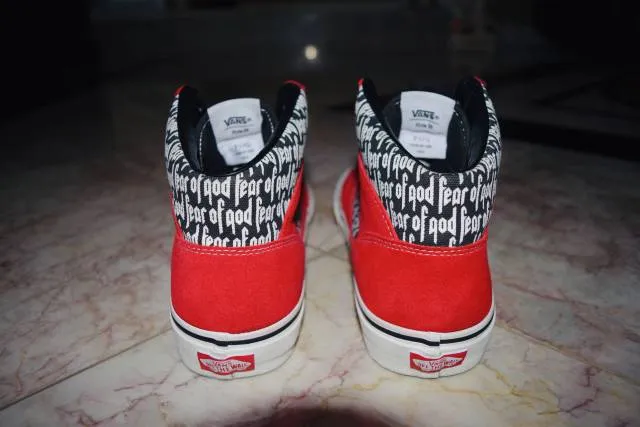 Vans Mountain Edition Fear of God Red (US 9)