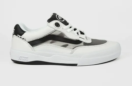 Vans Wayvee Leather Shoe - True White/Black