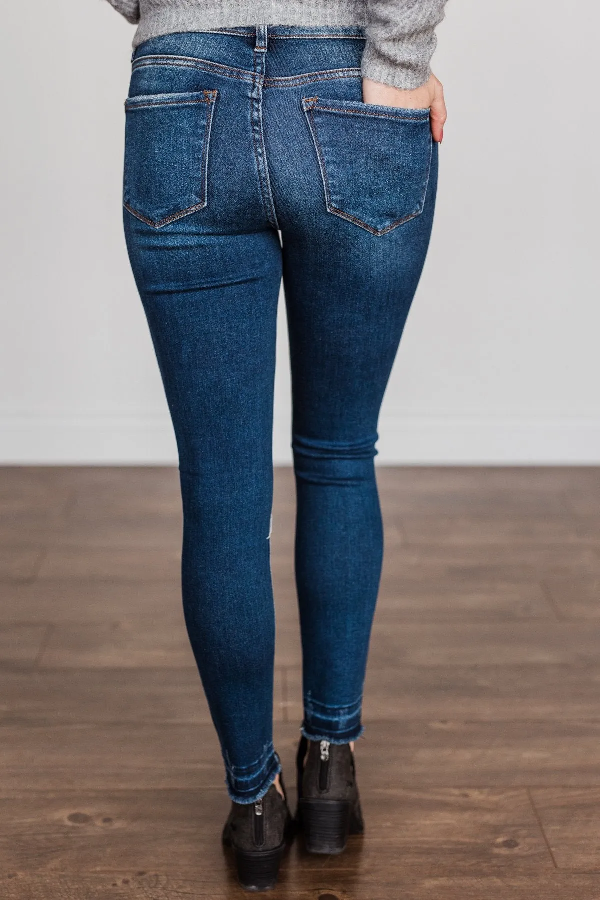 Vervet Mid-Rise Skinny Jeans- Martha Wash