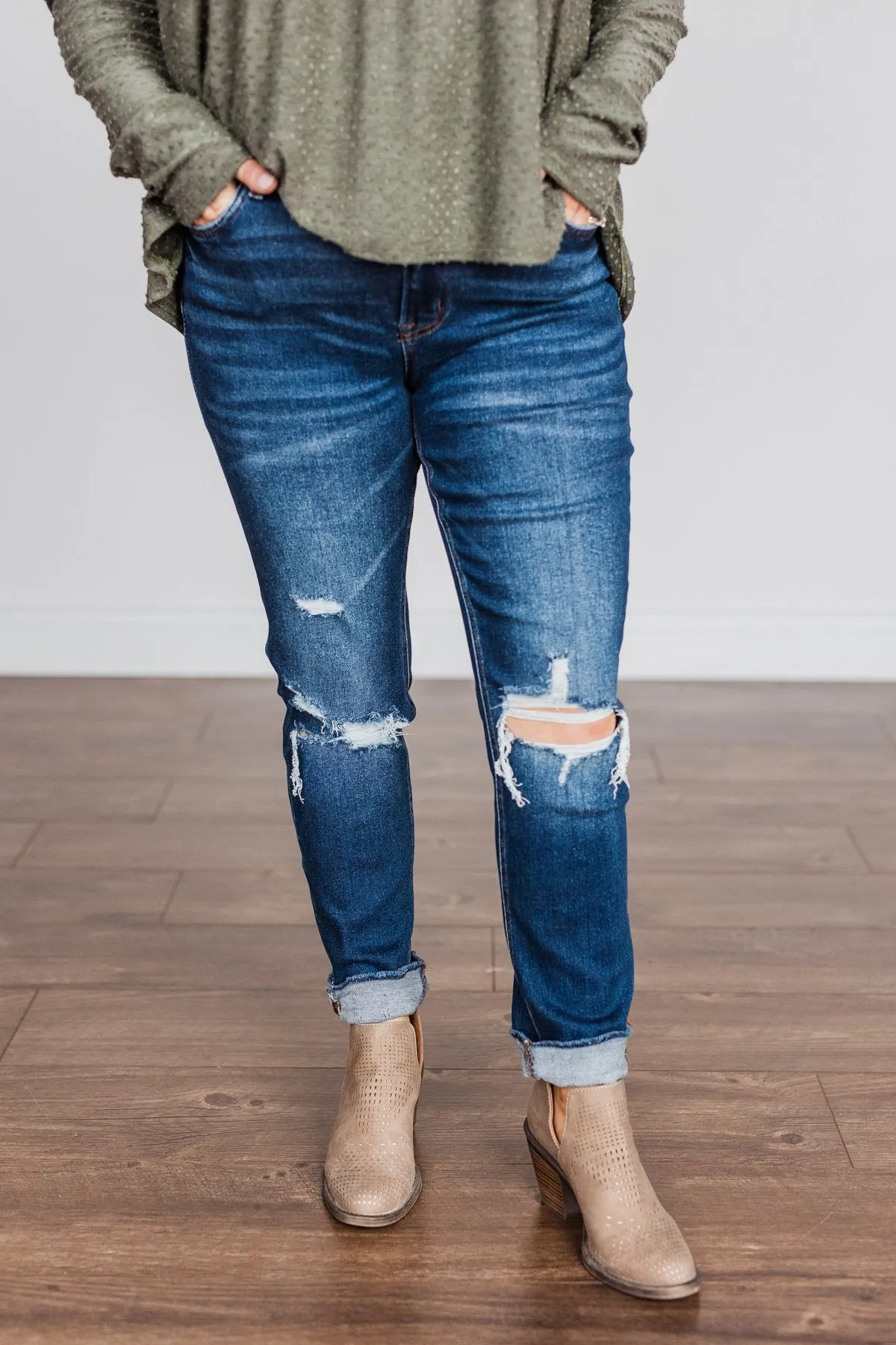 Vervet Mid-Rise Skinny Jeans- Martha Wash