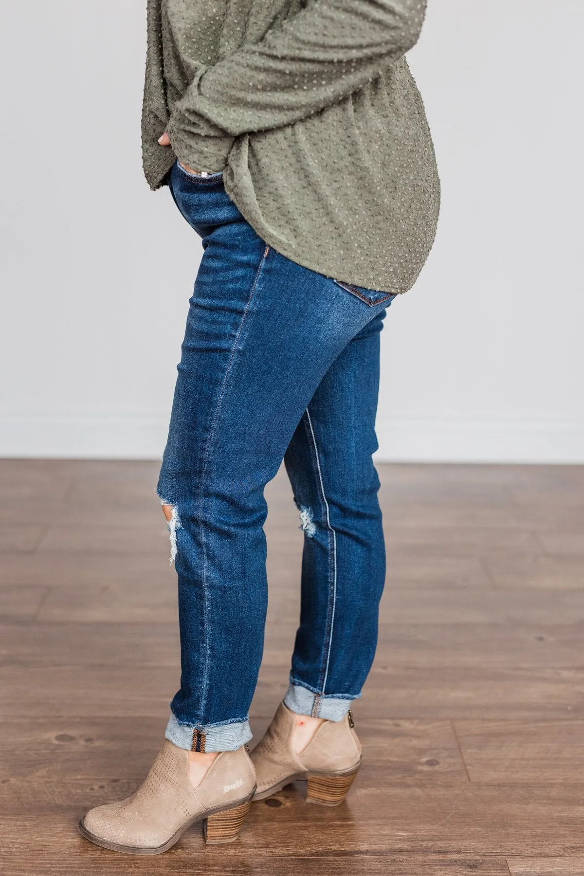 Vervet Mid-Rise Skinny Jeans- Martha Wash