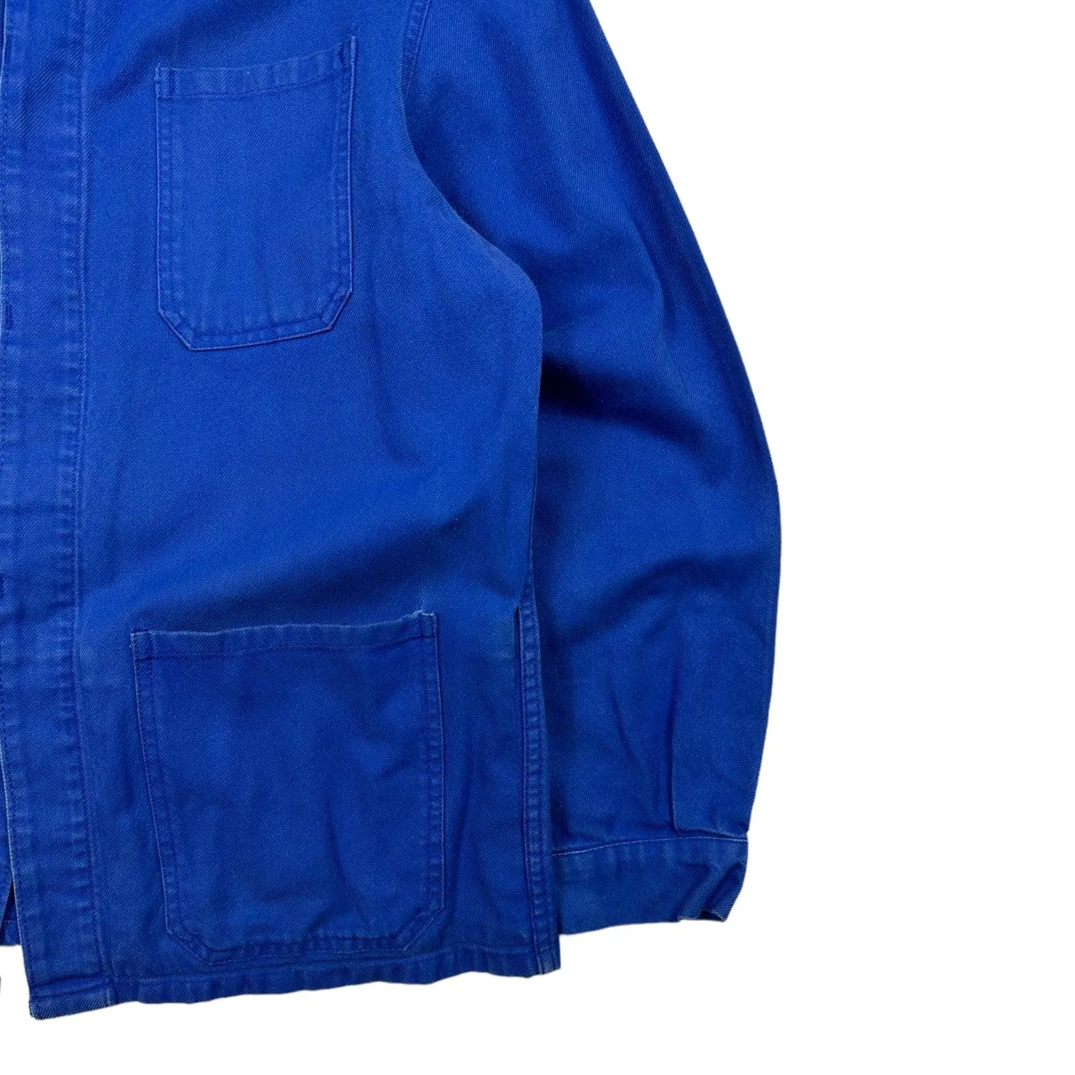 Vintage French Workwear Blue Chore Jacket