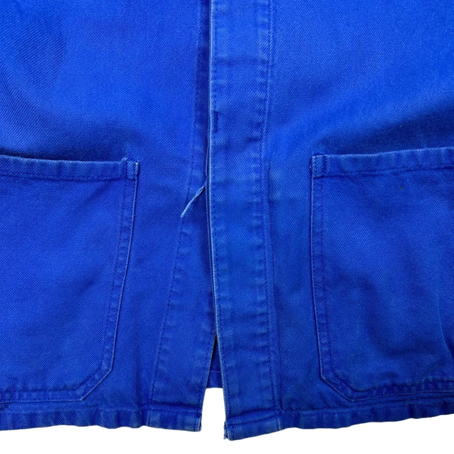 Vintage French Workwear Blue Chore Jacket