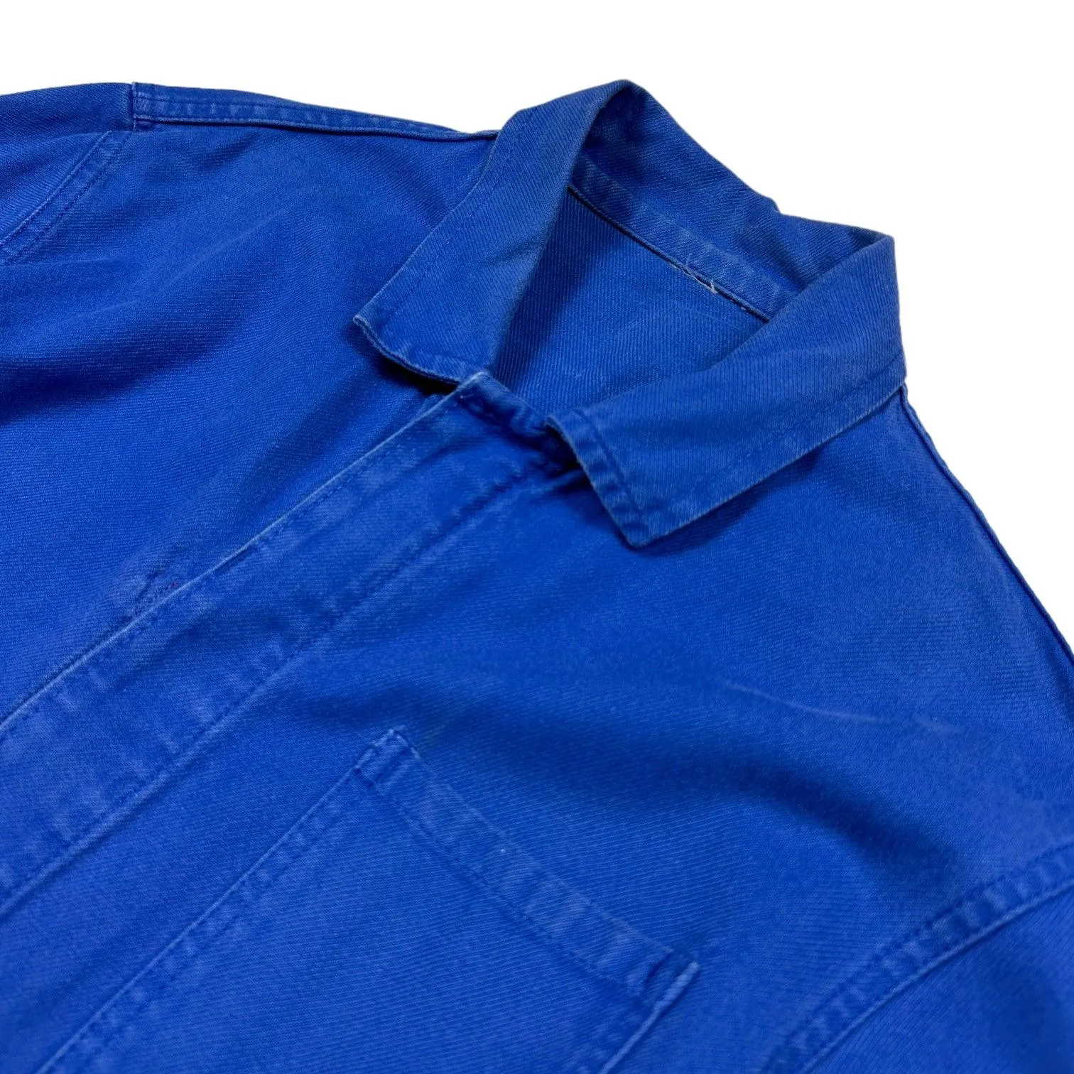 Vintage French Workwear Blue Chore Jacket