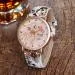 Watch Women Dress Clock Cute Cartoon Cat Pattern Casual PU Leather Quartz Wrist Relogio Feminino