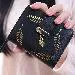 Women Bifold Wallet Leaf Pattern PU Leather Clutch Card Holder Purse Handbag bolsa feminina