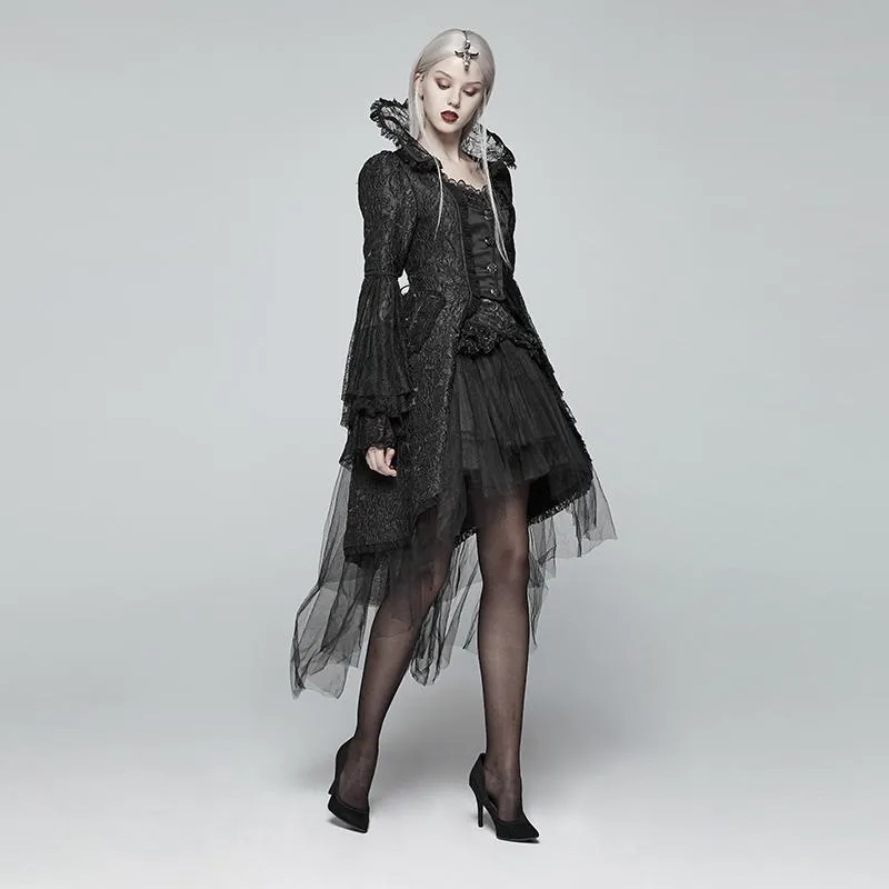 Women's Goth Dress Coat