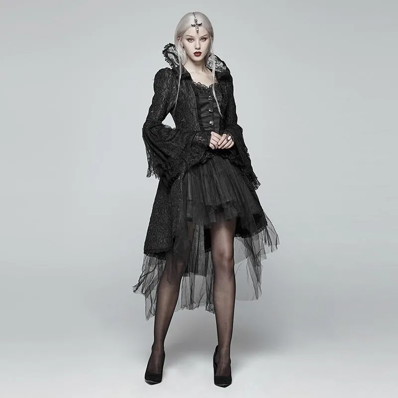 Women's Goth Dress Coat