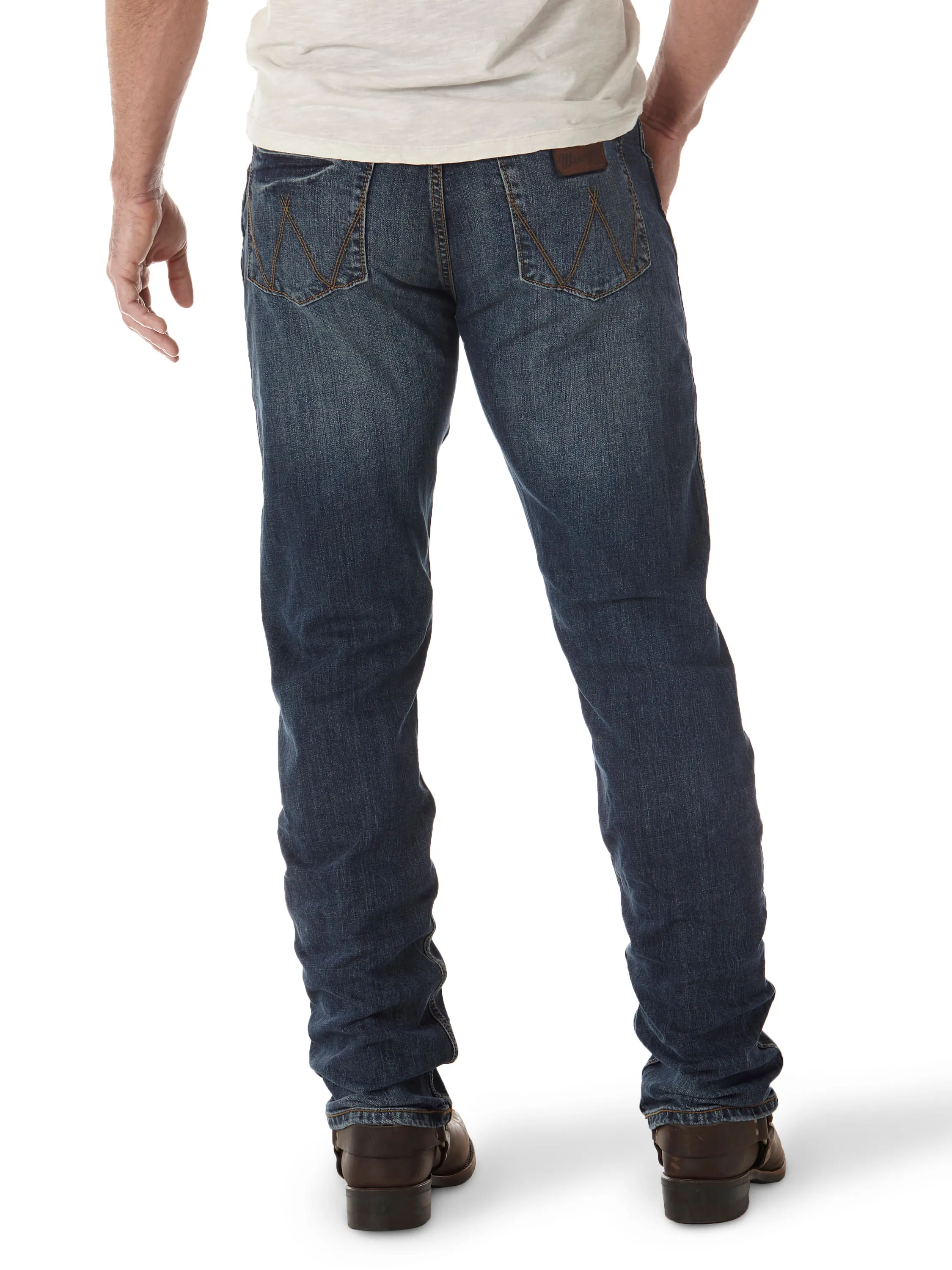 Wrangler Mens Retro Ranch Slim Fit Jeans