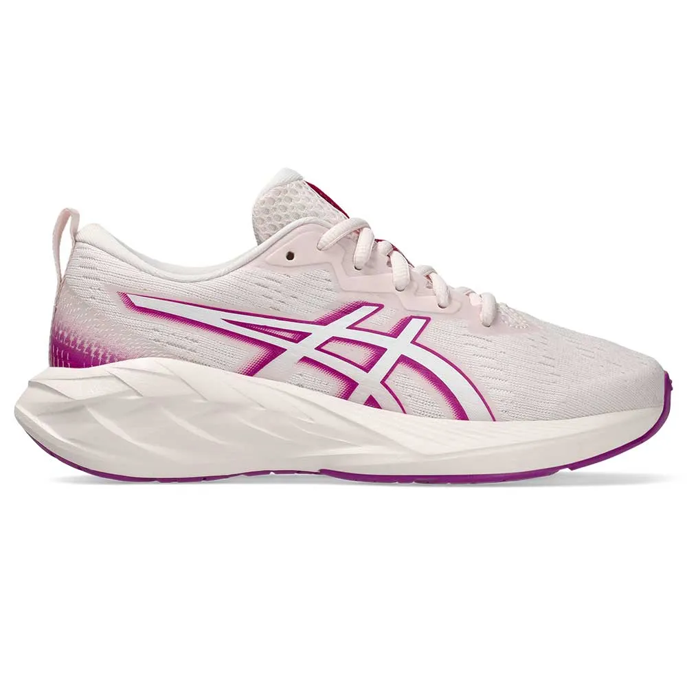 Youth Novablast 4 Running Shoe - Pale Pink/White - Regular (D)