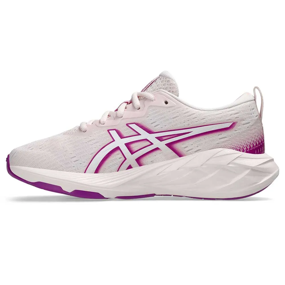 Youth Novablast 4 Running Shoe - Pale Pink/White - Regular (D)